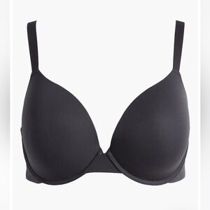 Skims Fits Everybody Push Up Demi Bra - 34D - Onyx